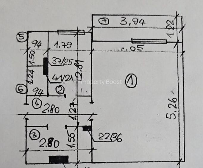 Garsoniera 40mp bloc mixt 1988 Lujerului, Uverturii - 1