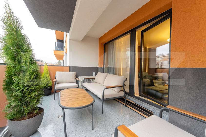 Apartament lu, 2 camere, 58 mp, intermediar, terasa, garaj, zona Iulius Mall - 19