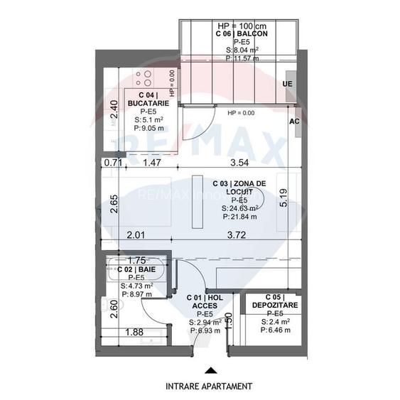 Vanzare  APARTAMENT CU 3 CAMERE -DEZVOLTATOR - 4
