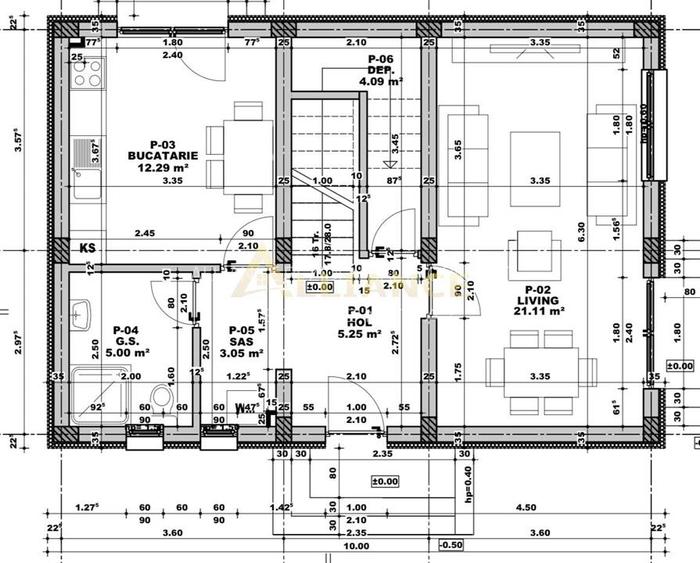 Vila individuala, 4 camere, 3 baie, curte 210mp - 5
