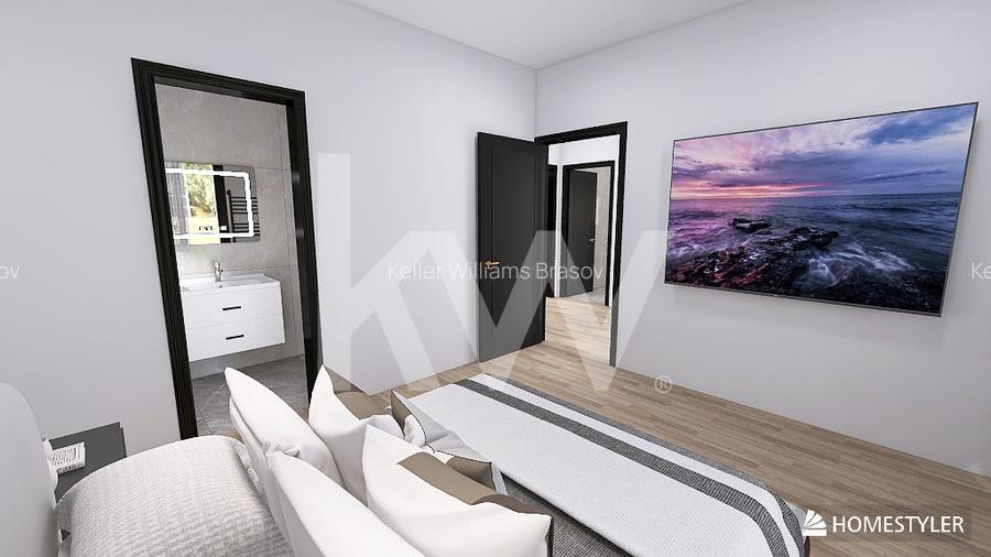 Casa individuala cu vedere spre munte in localitatea Cristian - 12