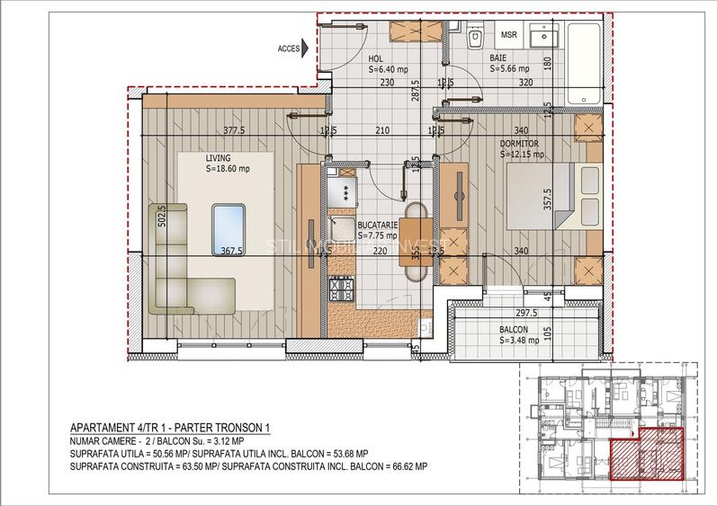 Apartament 2 camere Theodor Pallady, Metrou Teclu,Finalizare rapida - 4