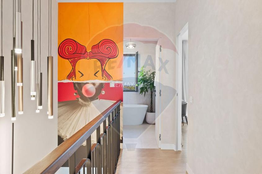 Vila luminoasa, mobilata si utilata Corbeanca / ansamblu cu piscina - 17