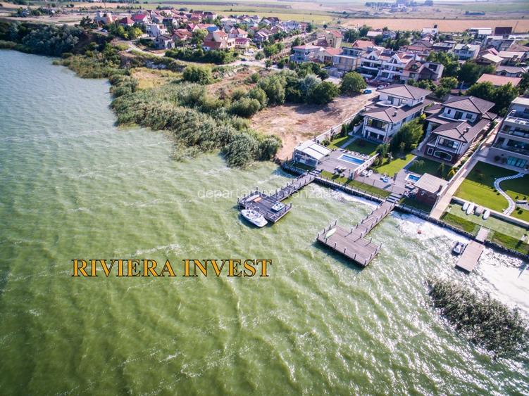 Ovidiu Sud-Vila de lux cu piscină și ponton situate pe malul lacului Siutghiol - 3
