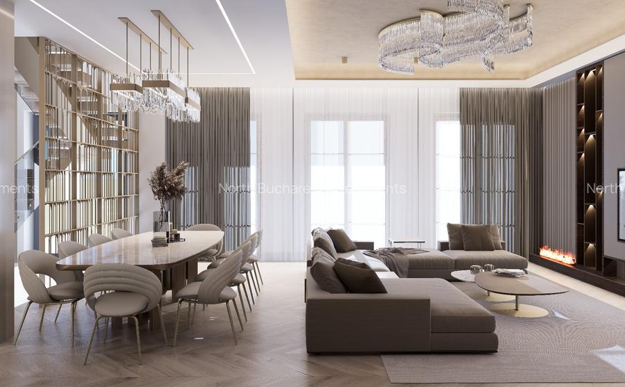 Vilă spațioasă cu 8 camere și 6 terase – Teren 1000 mp – Pipera - 11