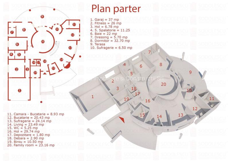 O casa deosebita cu Piscina - 3