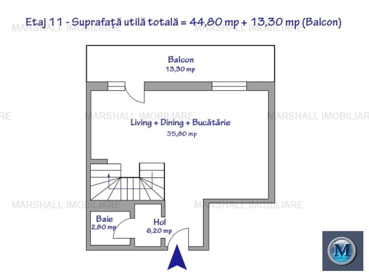 Apartament 4 camere de vanzare, zona Lupeni, 118.30 mp #16746 - 4