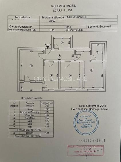 De vanzare apartament 3 camere Lujerului 2 locuri parcare - 12
