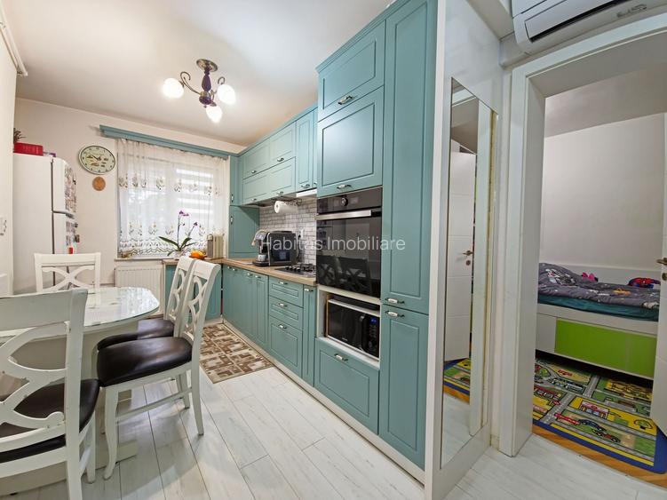 Apartament 3 camere, mobilat, utilat, zona scolii Octavian Goga - 10