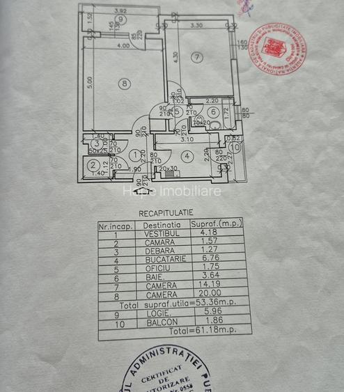 Basarabia - Metrou Costin Georgian -  Apartament 2 camere , centrala proprie - 10