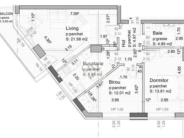 Apartament 3 Camere Intabulat Comision 0% - 10