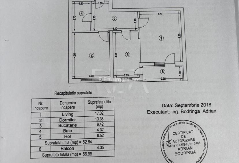 Apartament 2 Camere | Complexul Rezidential 21 Residence | Loc de parcare - 6