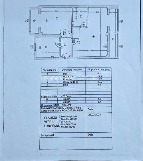 Vanzare 3 Camere Miliari, Metrou Pacii, Piata Apusului - 1