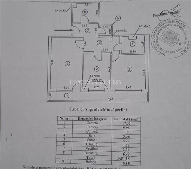 Apartament 3 camere Decomandat Sos.Giurgiului - 14