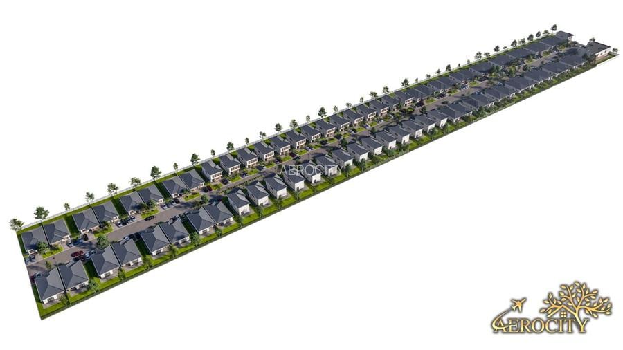 CASE PREMIUM GATA DE MUTARE/415 MP TEREN,126 MP CASA SI POD DEPOZITARE/ AEROCITY - 8