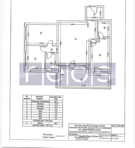 VANZARE 4 CAMERE | 129 MP UTILI | 24 MP TEREASA | EROU IANCU NICOLAE - 19