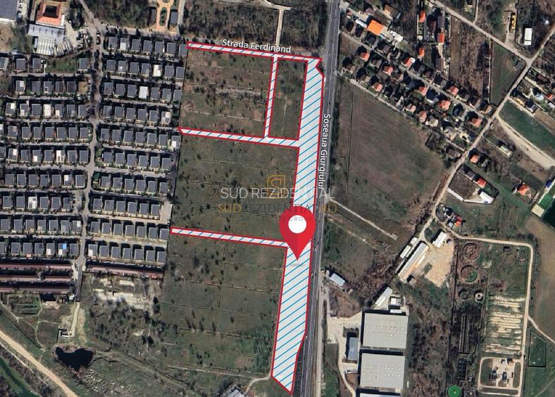 Teren intravilan, Comuna 1 Decembrie, Green City, deschidere la DN5 - 2