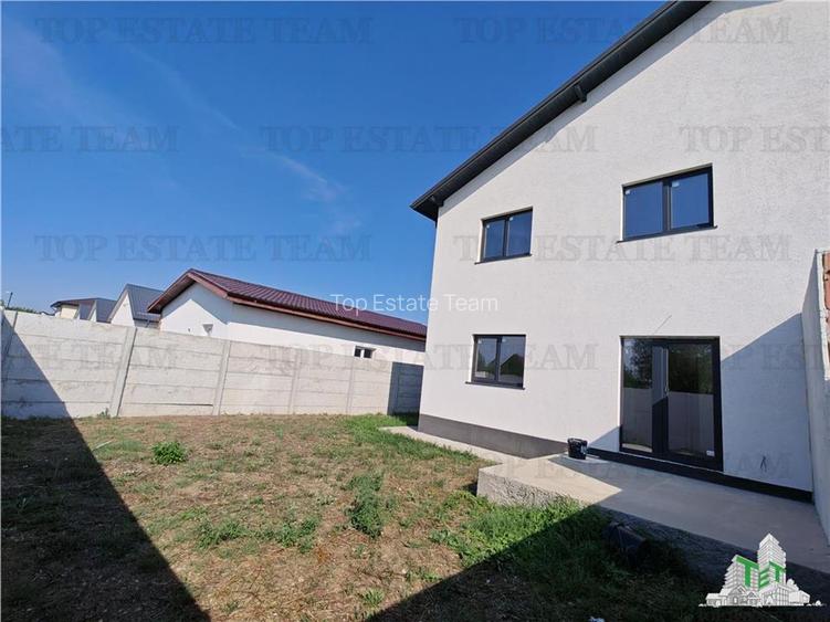 Vila individuala cuplata 4 camere P+1+M, cu incalzire in pardoseala si toate uti - 7