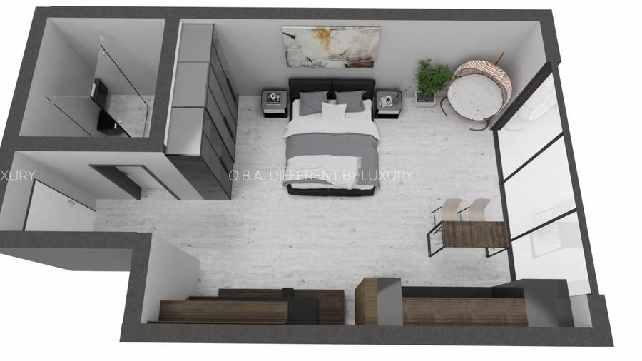 Apartament tip Studio Mamaia  Nord - Oba Lake- Proiect finalizat. - 7