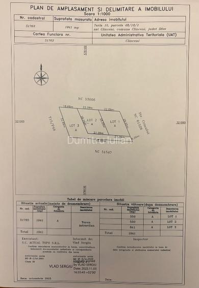 Loturi teren 638 mp; 638 mp; 664 mp de vânzare  Clinceni- Bragadiru  - 4