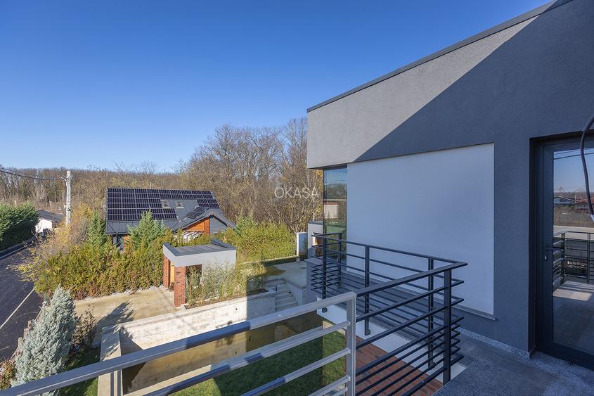 Pădurea Vlăsiei Design Modern Relaxare deplină Vilă cu Piscină, Comision 0% - 49