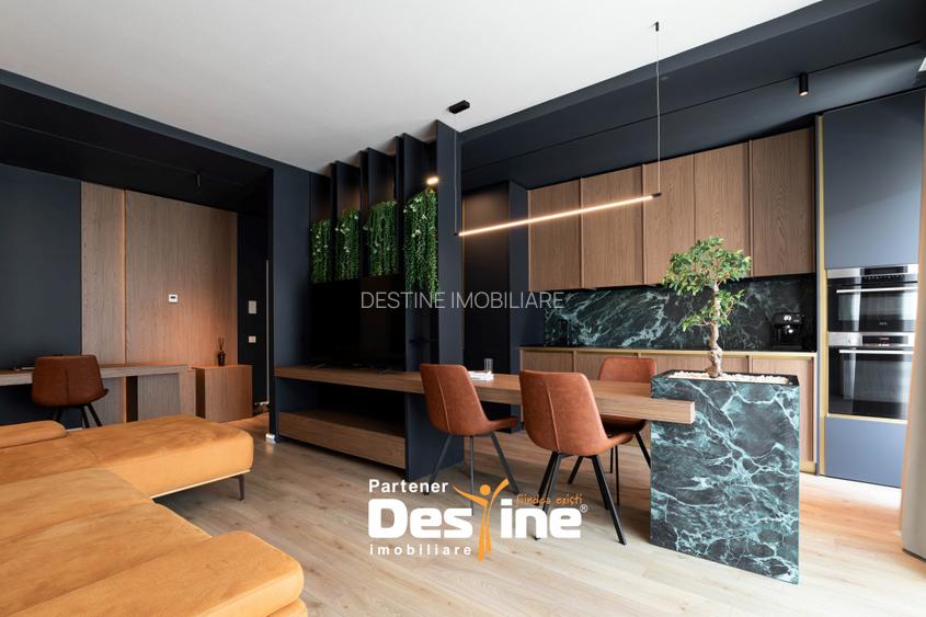 Apartament modern cu 2 camere 65 mp, mobilat si utilat premium - Silk District - 3