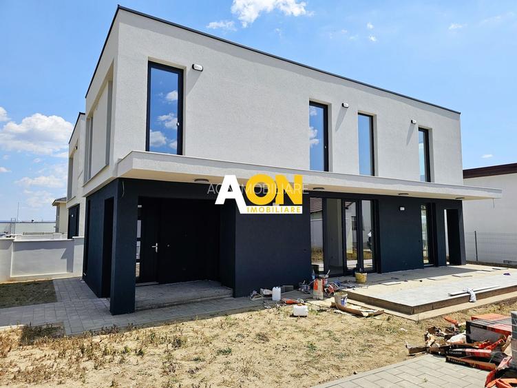 Casa moderna, 4 camere, semifinisata, 386 mp teren, zona Micesti - 2