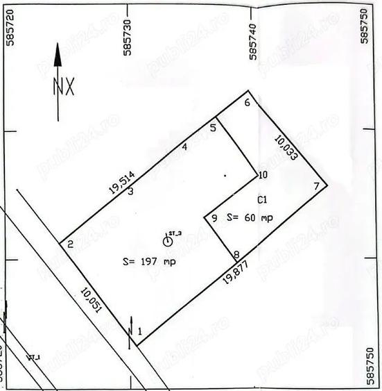 De vanzare casa + curte 197mp, zona Salaj - 10