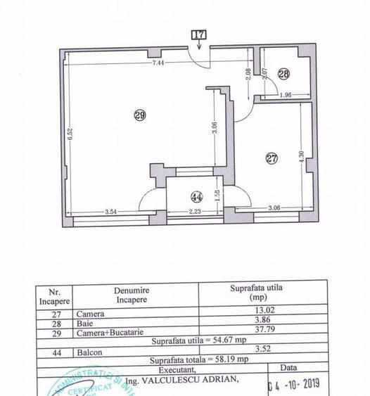La 2 minute de mare, doua camere decomandate. - 7