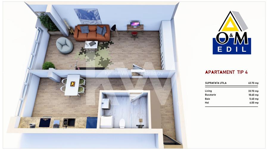 1000 €/mp + TVA - Apartament NOU intabulat cu 2 camere  - Predare 1 mai 2026!! - 17