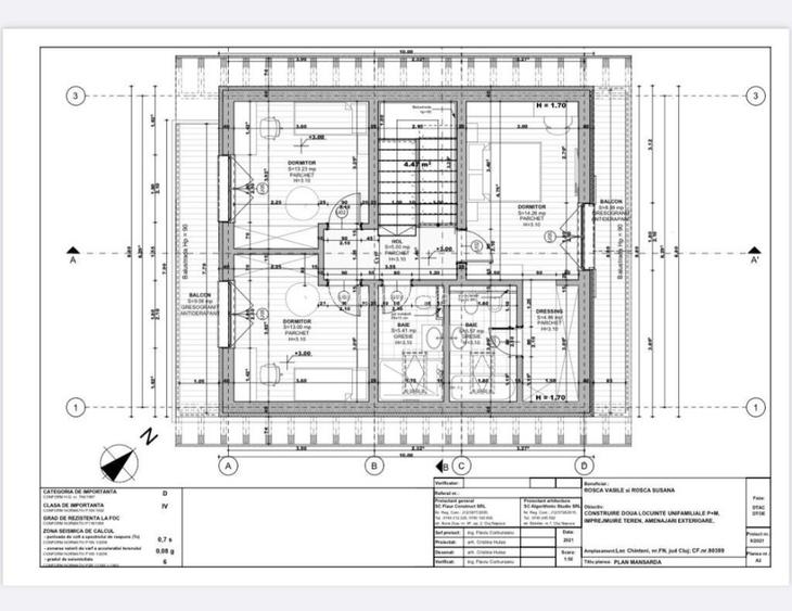 Casa Individuala, 5 camere, 120 mp, teren liber 590 mp, Chinteni - 15