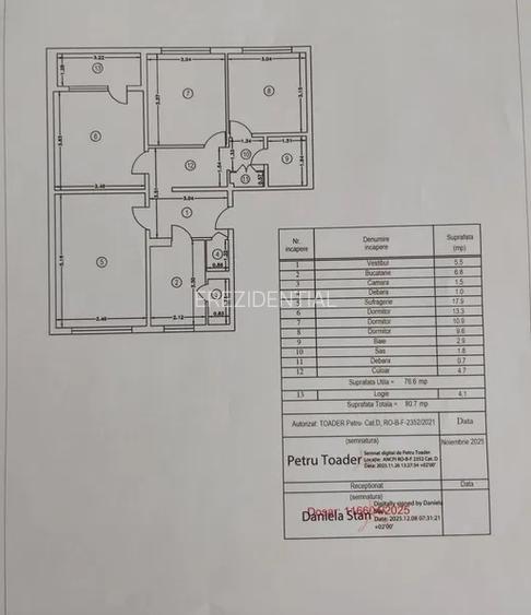 Apartament 4 camere Berceni Aleea Moldoveni - 7