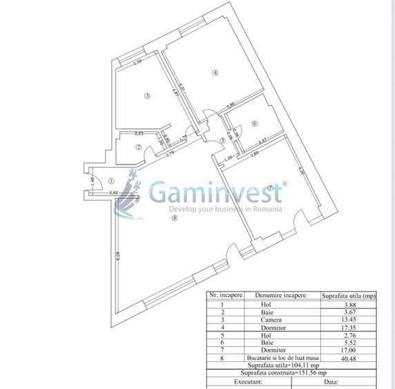 Apartament cu 4 camere bloc nou zona Cantemir, Oradea - 7