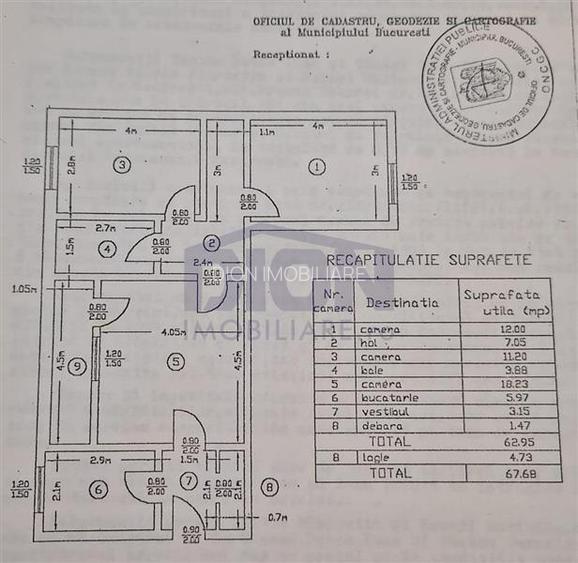 Apartament 3 camere, Dr Taberei, metrou - 15