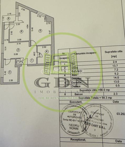 3 camere | Metrou Jiului 1 min | Parcare | Bloc 2013 - 11