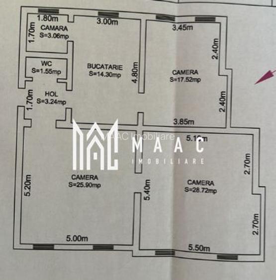 Spatiu birouri I 94mp I Renovat I Central - Calea Dumbravii - 1