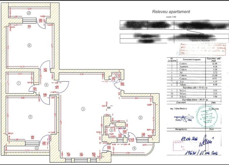 Piata Constituiei Metrou Unirii,Etajul 4/8 BLOC  2000,3 balcoane,Decomandat! - 5
