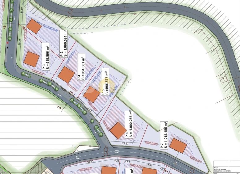 Vanzare Parcele Teren Intravilan - Cluj cu Autorizație și Utilități la Parcelă - 5