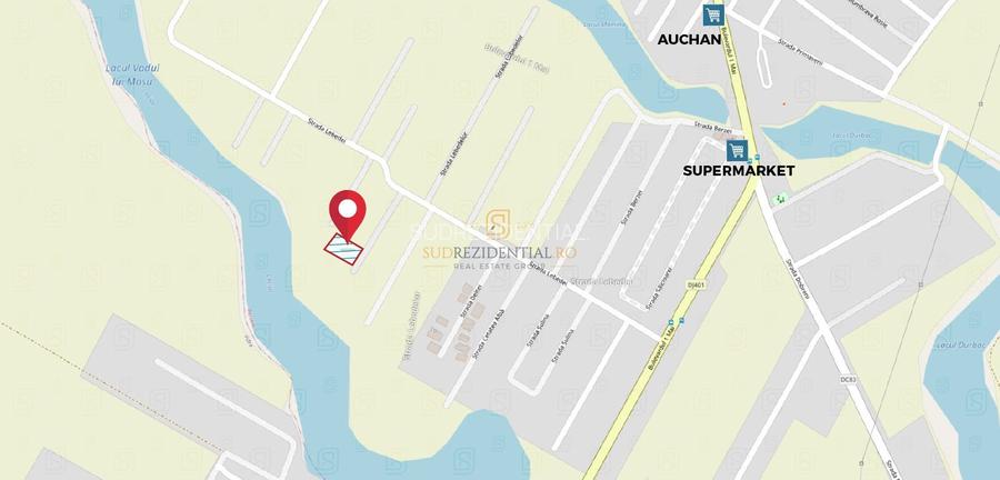 Teren intravilan 530 mp cu dubla deschidere - Comuna Berceni - 3