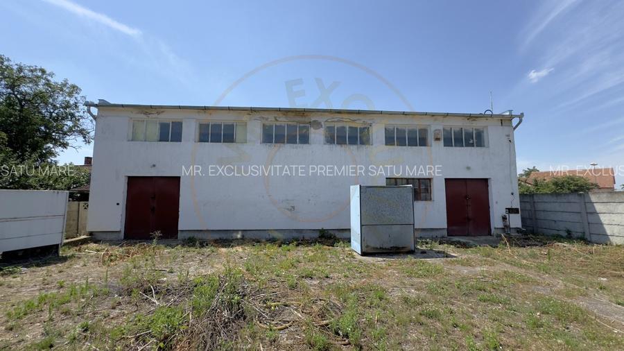 Spatiu Comercial 120 mp, Teren 1017 mp Carei - B-dul 25 Octombrie -Comision 0% - 2