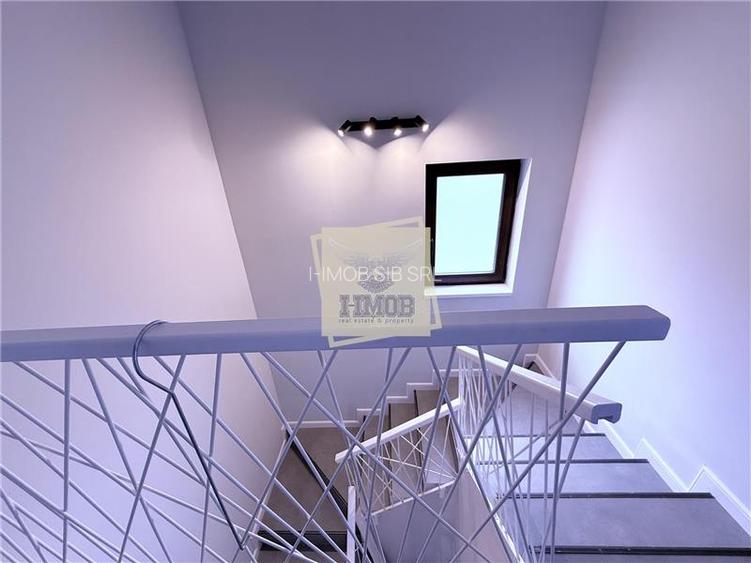 Casa moderna cu 5 camere 3 bai si teren 427 mp in Cisnadie - 12