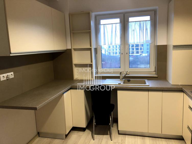 Apartament(birou)  2 camere cu grădină proprie 60 mp | 56 mp utili | Europa - 8