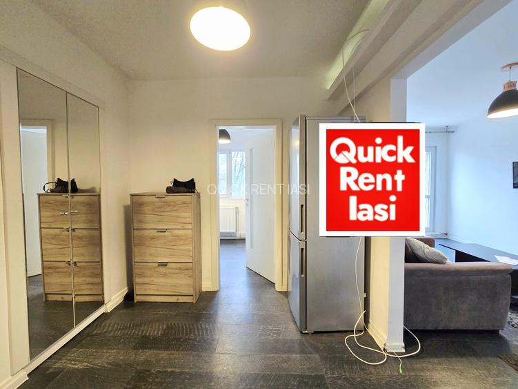 Bulevardul Carol I - Copou Universitati - Apartament 2Camere Modern De Inchiriat - 15