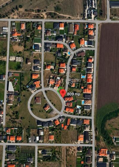 Comision 0%Teren de vanzare 809 mp Dumbrăvița Toate utilitatile - 3