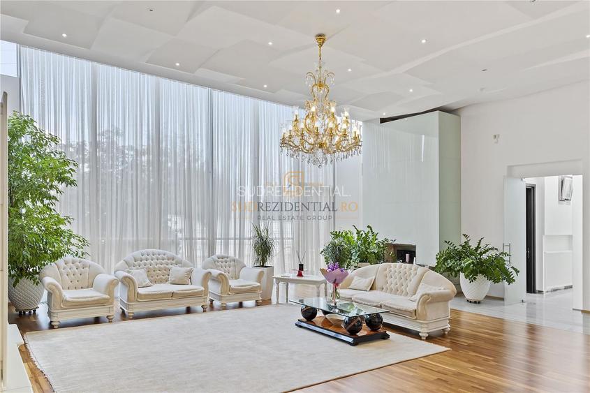 Vila exclusivista cu piscina, sauna si crama, 479.27 mp, langa padure - 2