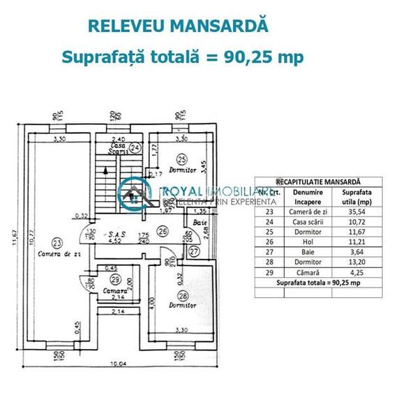 Royal Imobiliare - Vanzare vila P+1+M, zona Ana Ipatescu - 27