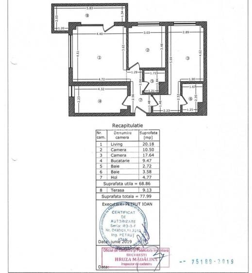 Apartment 3 Camere Aviatiei Apartments | 2 Bai | Terasa | Parcare subterana - 7