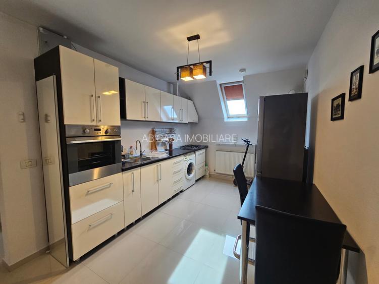 Apartament 3 camere, etajul 5, Mansardă, Aradului, mobilat și utilat, comision 0 - 8