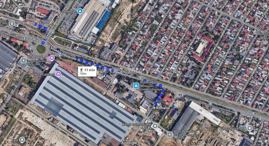 2000 mp | Langa Hala Laminor | Metrou Republica | Sector 3 - 3