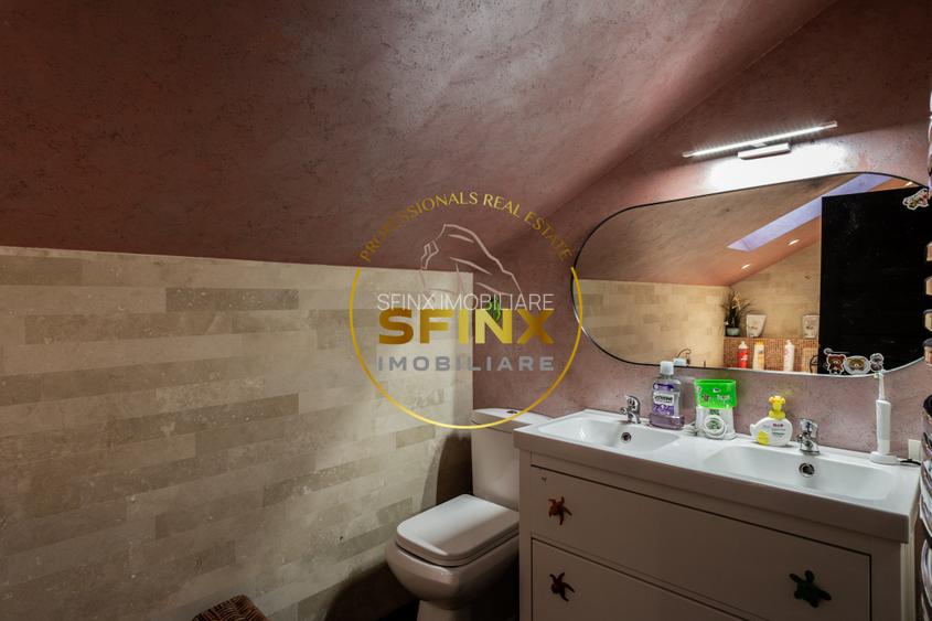 6 camere, 200 mp, P+1+M, curte proprie, centrala termica, pivnita - 18